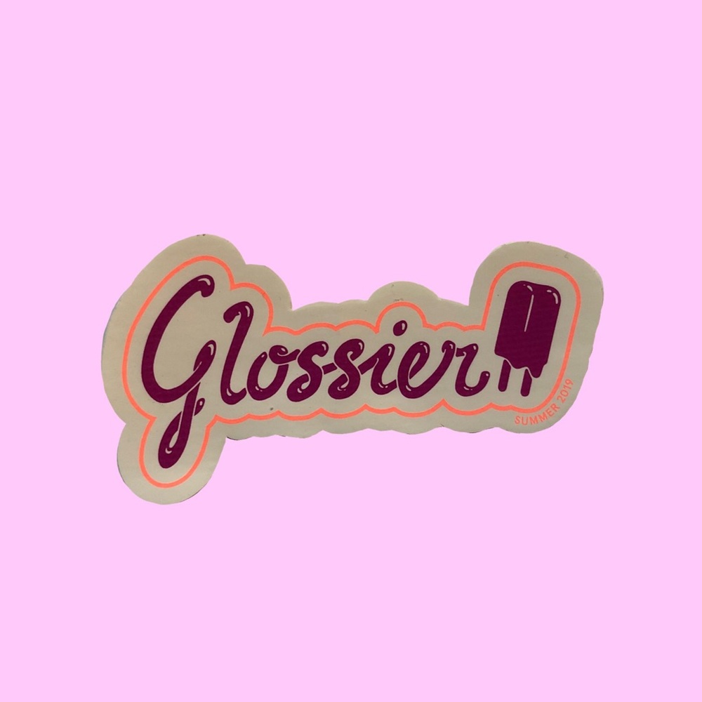 RARE summer 19 glossier popsicle sticker!